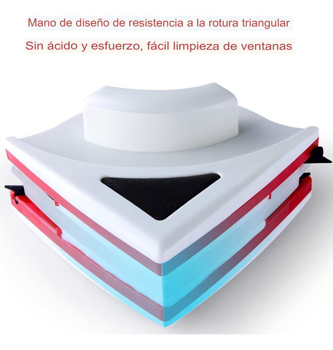 Limpia Vidrios Magnetico Limpiador De Vidrios Ventanas Hogar