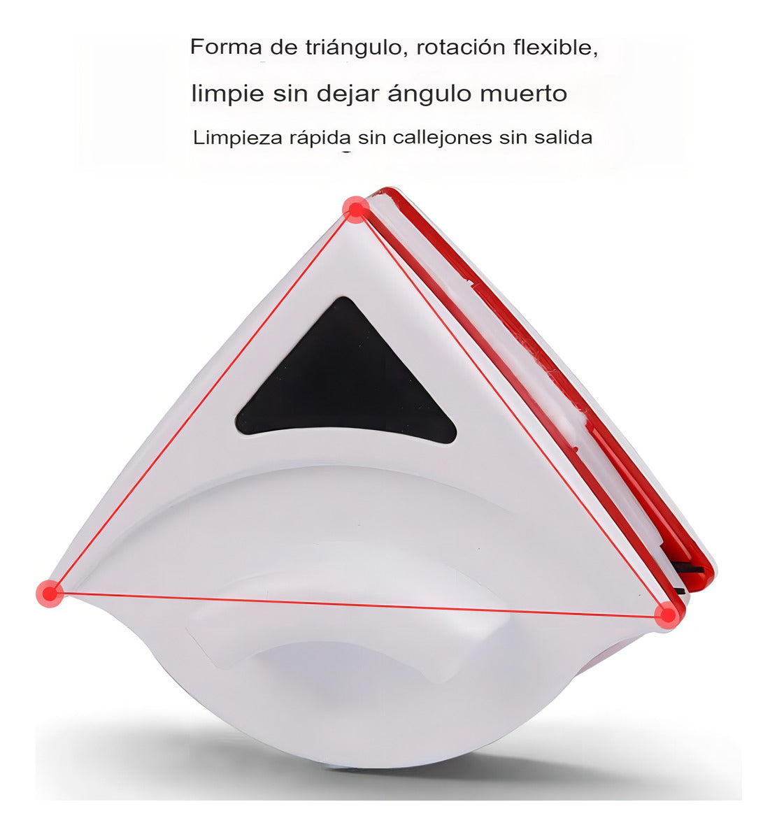 Limpia Vidrios Magnetico Limpiador De Vidrios Ventanas Hogar